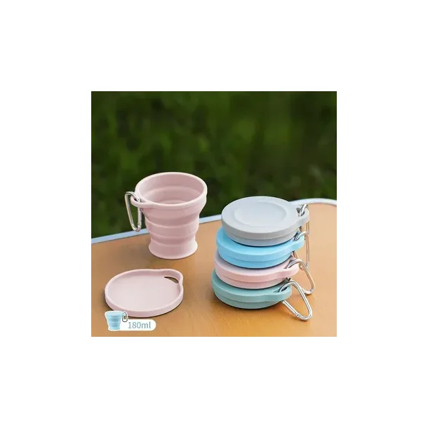 Foldbar Silikonekop 180ml