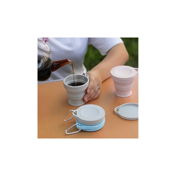Sammenfoldelig Silikone Kaffekop