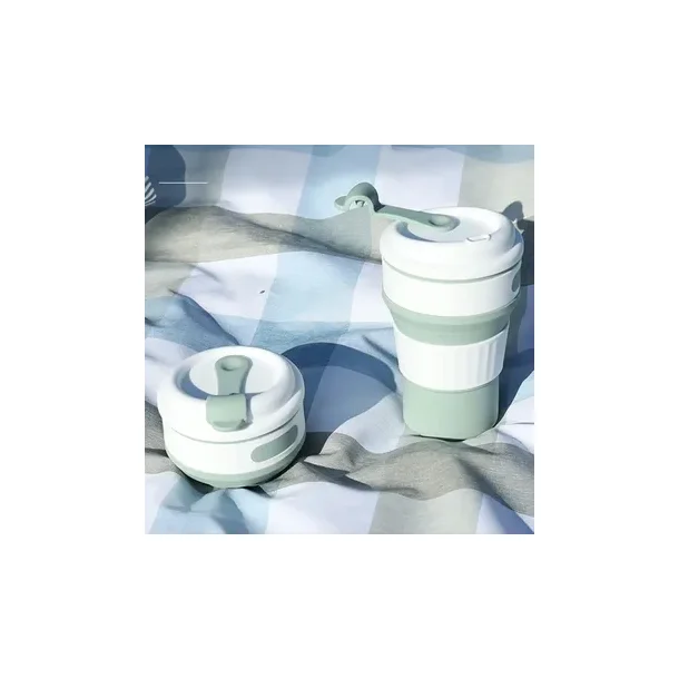 Foldbar Silikonekop til Camping