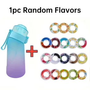 500ml Transparent Vandflaske