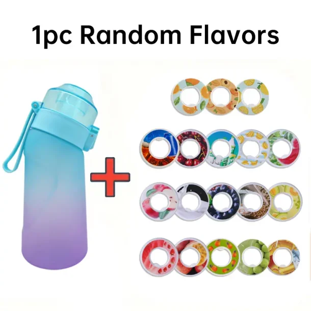 500ml Transparent Vandflaske