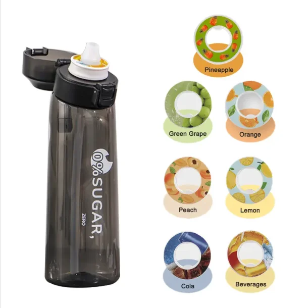 LUSQI Luftsmagsflaske med 7 Smagsringe