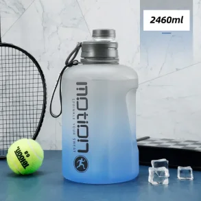 2L Fitness Vandflaske med Skala