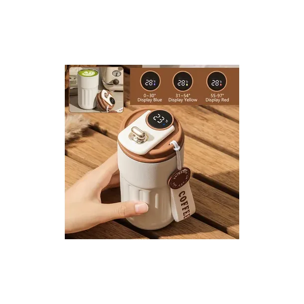 Smart Termoflaske med Display 450ml